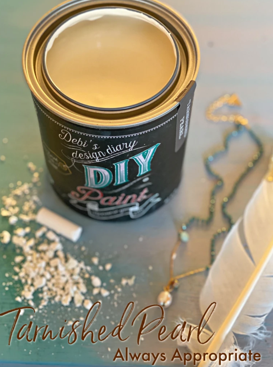 Tarnished Pearl DIY Paint