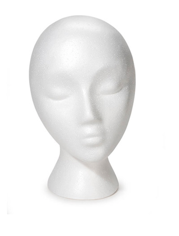 Female Craft Foam Head