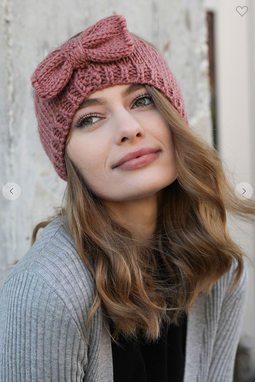 Bow Knit Headband