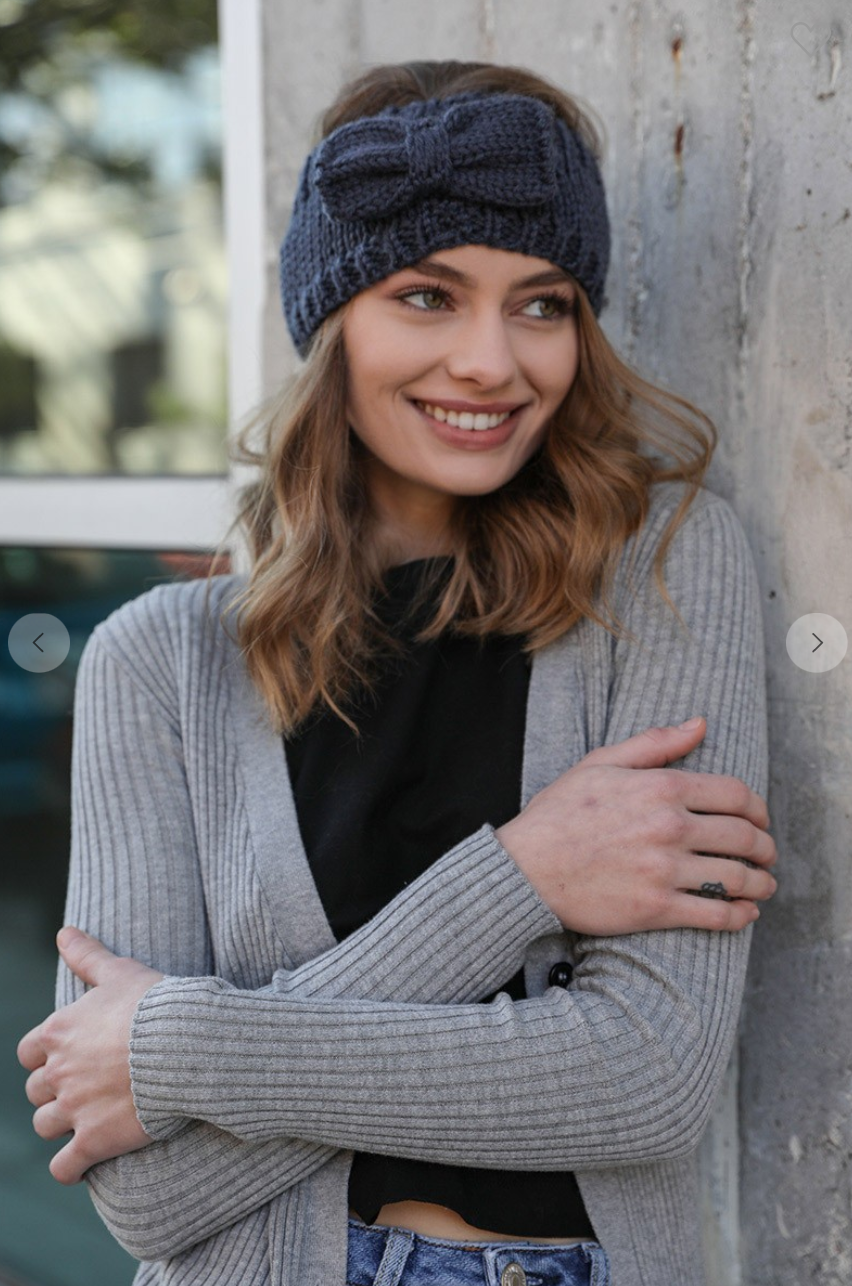 Bow Knit Headband