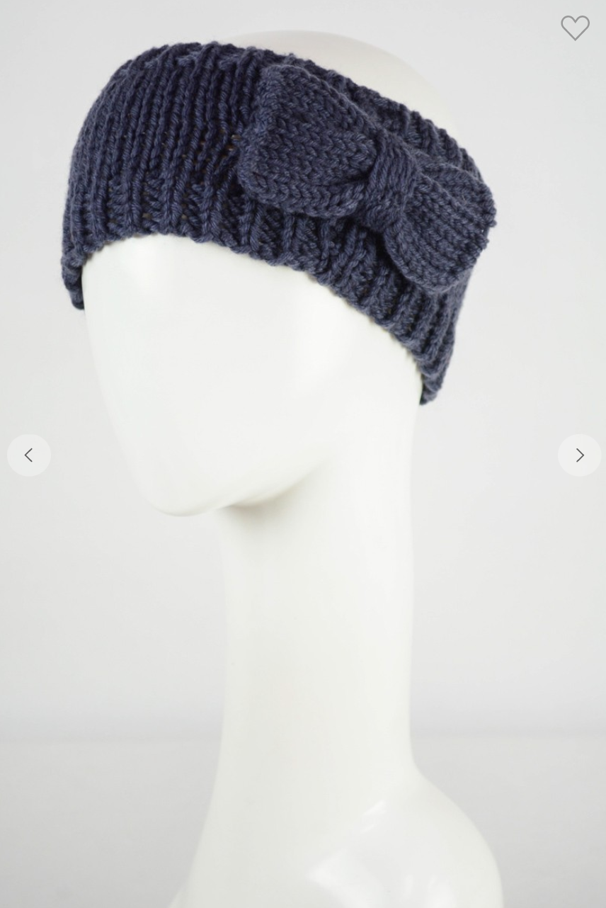 Bow Knit Headband
