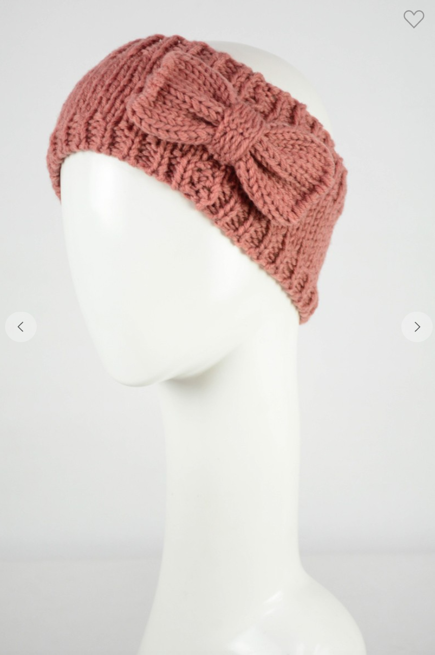 Bow Knit Headband