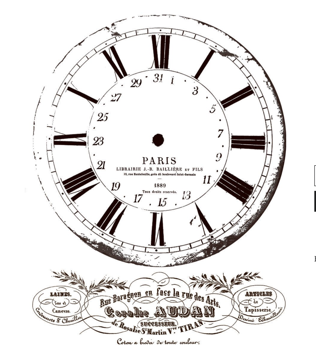 NEW ! IOD Brocante TRANSFER 8 pages!