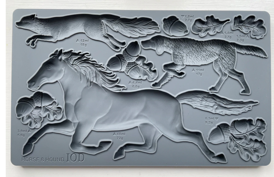 Horse & Hound | Decor Mould | IOD