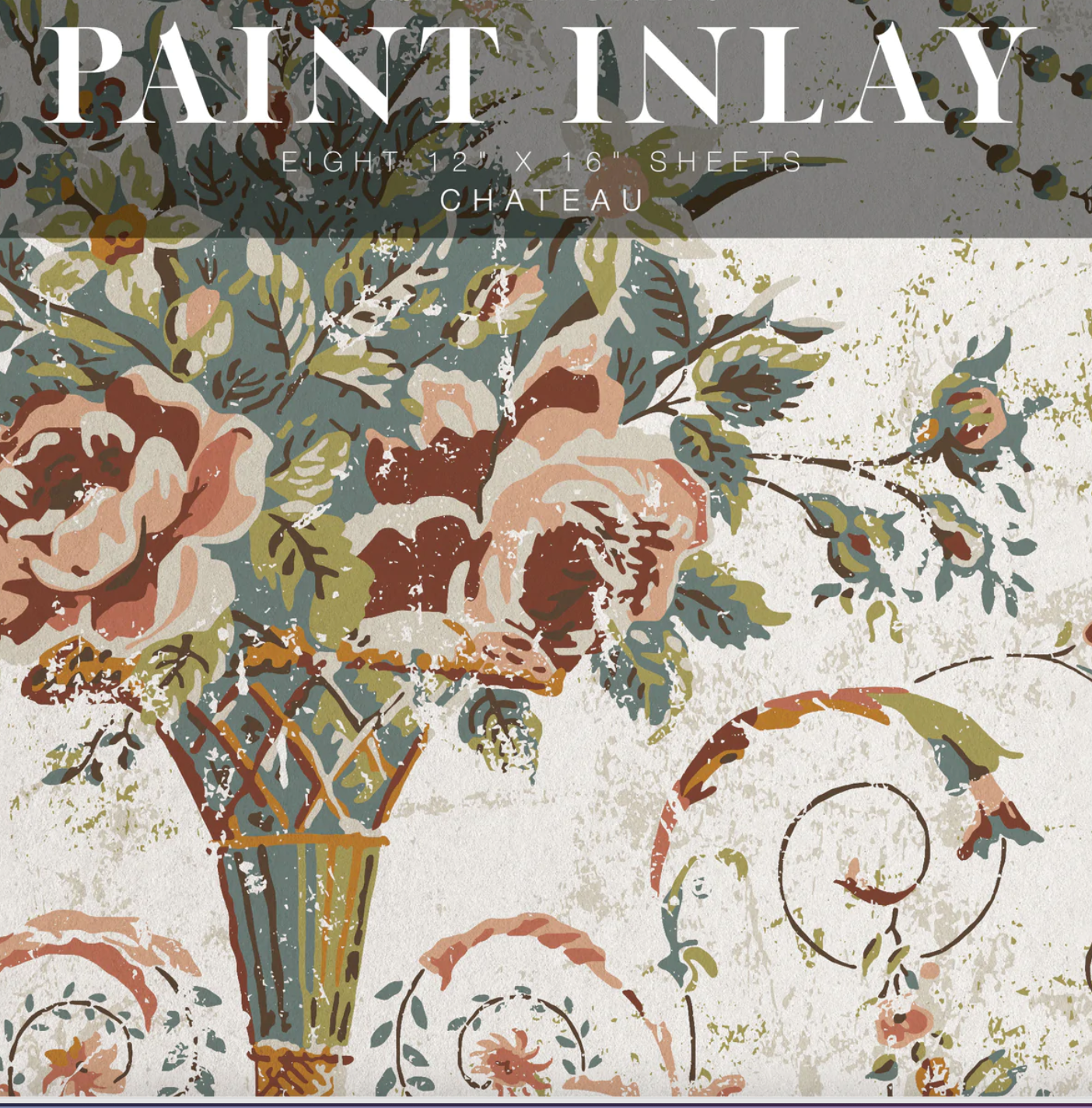 IOD PAINT INLAY- CHATEAU
