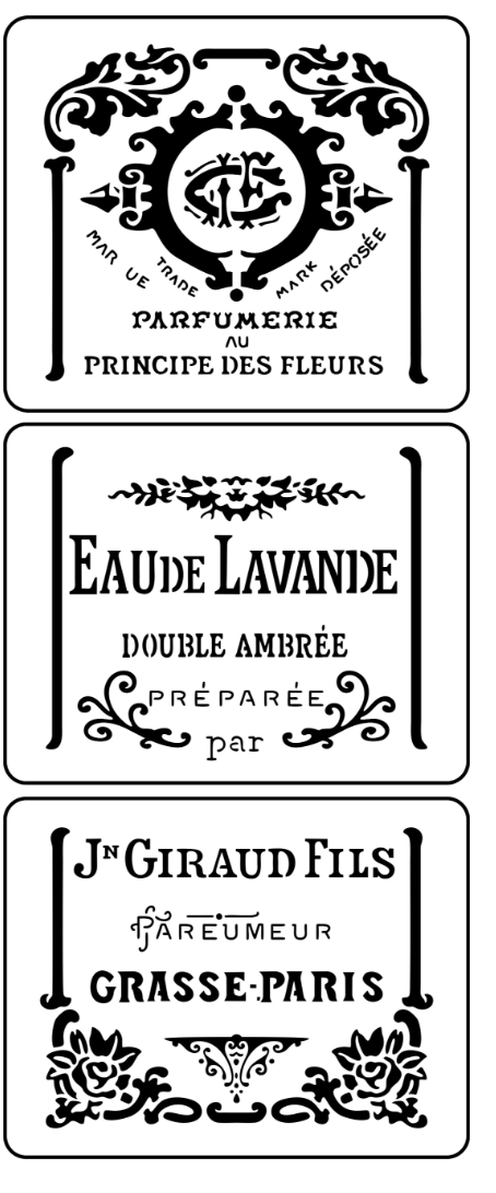 Parfumerie | JRV Stencil