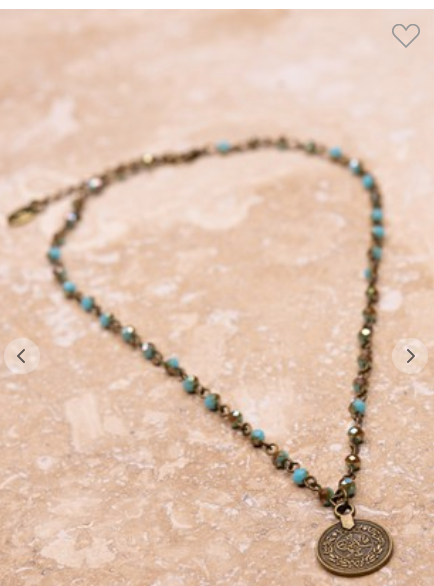 Coin Pendant Necklace