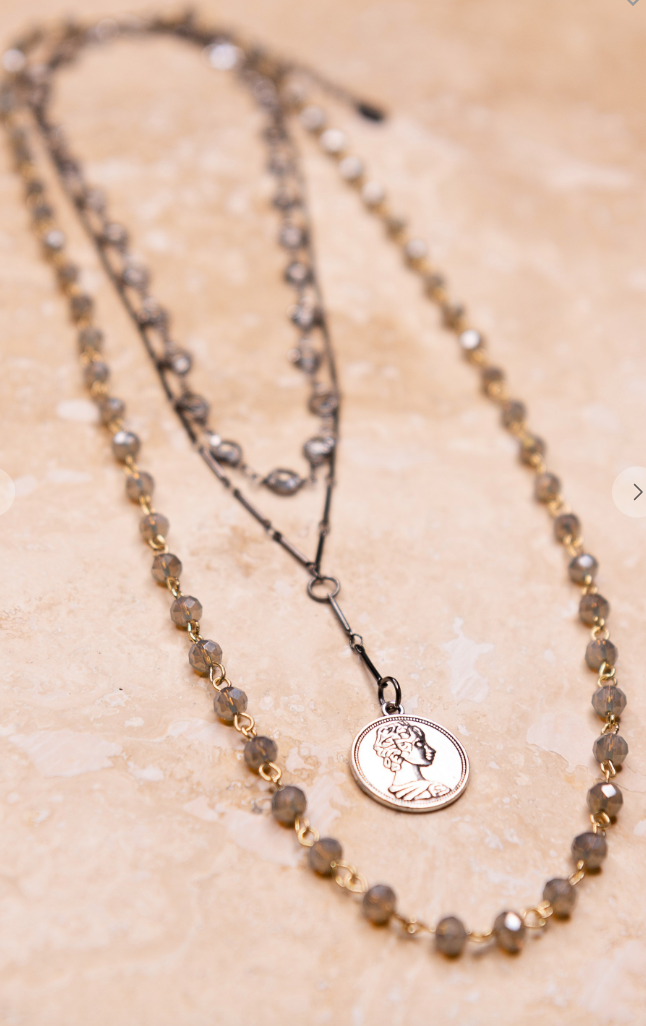 Kasey Coin Necklace