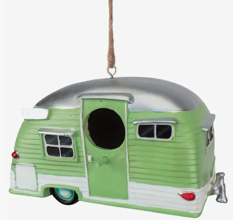 Green Trailer Birdhouse