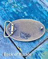 Belt Buckle blank for Crafting  -  ***Price is for 1  blank buckle, leather strap and decoration not included***
