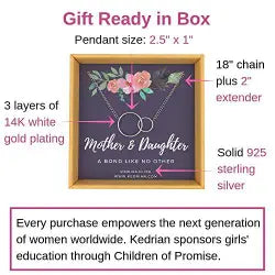 Mother & Daughter Necklace