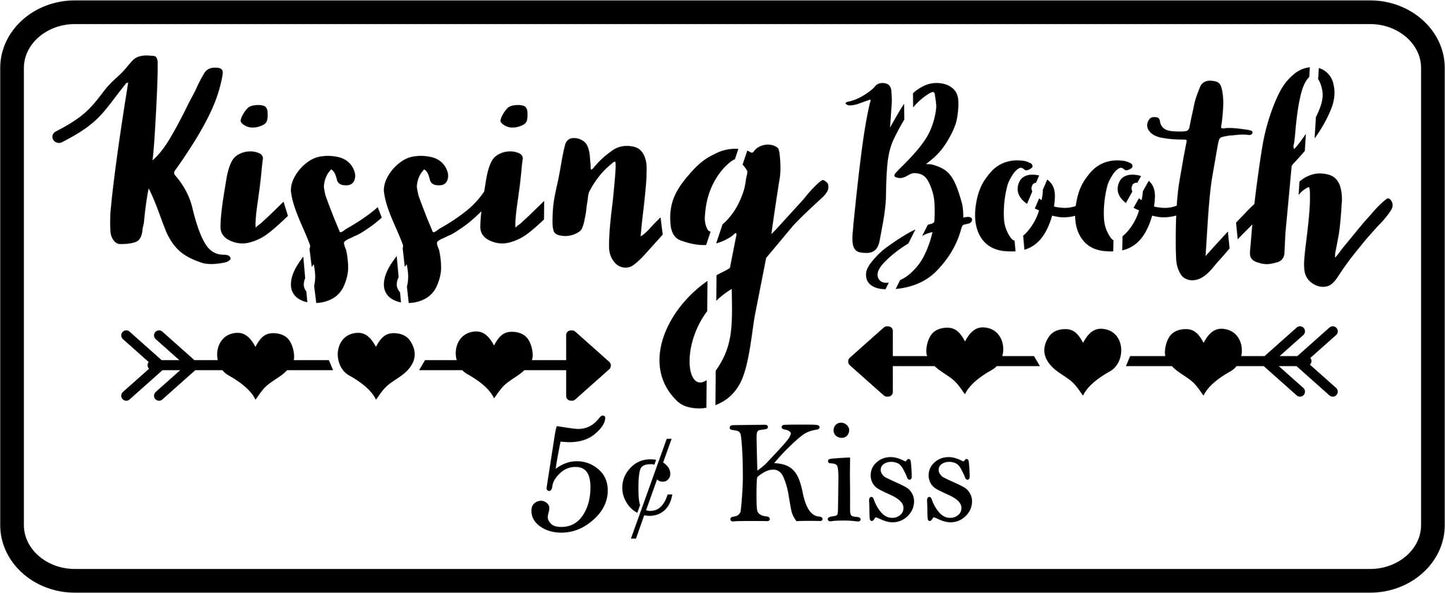 Kissing Booth - JRV Stencil