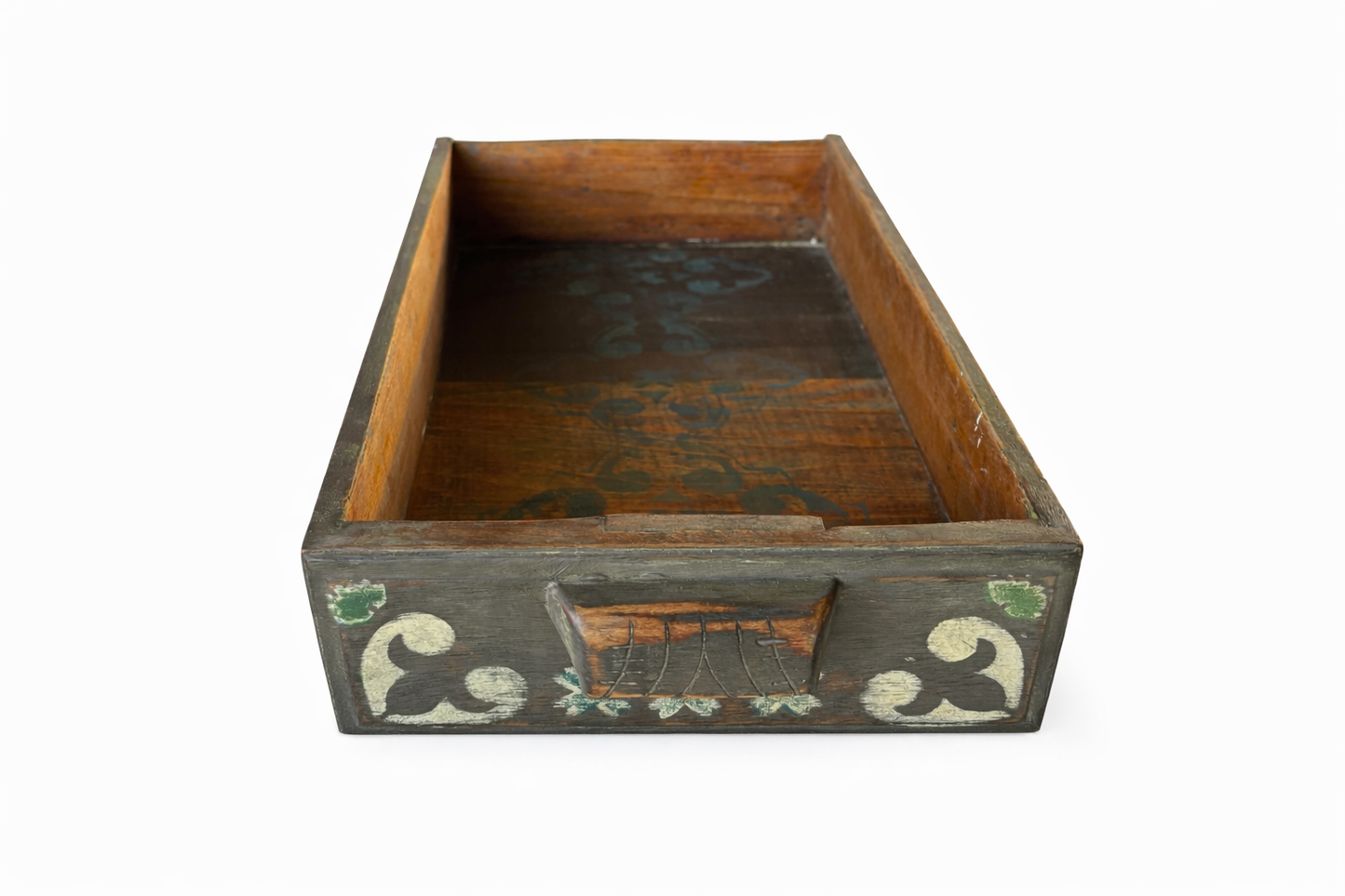 Zeb's stenciled vintage drawer