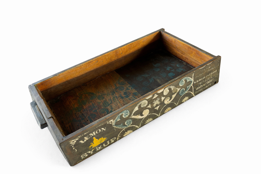 Zeb's stenciled vintage drawer