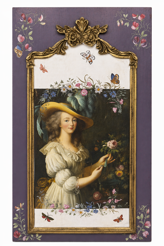 Jami's hand painted decoupaged wooden wall art