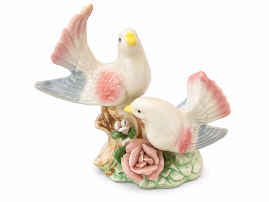 ceramic love birds