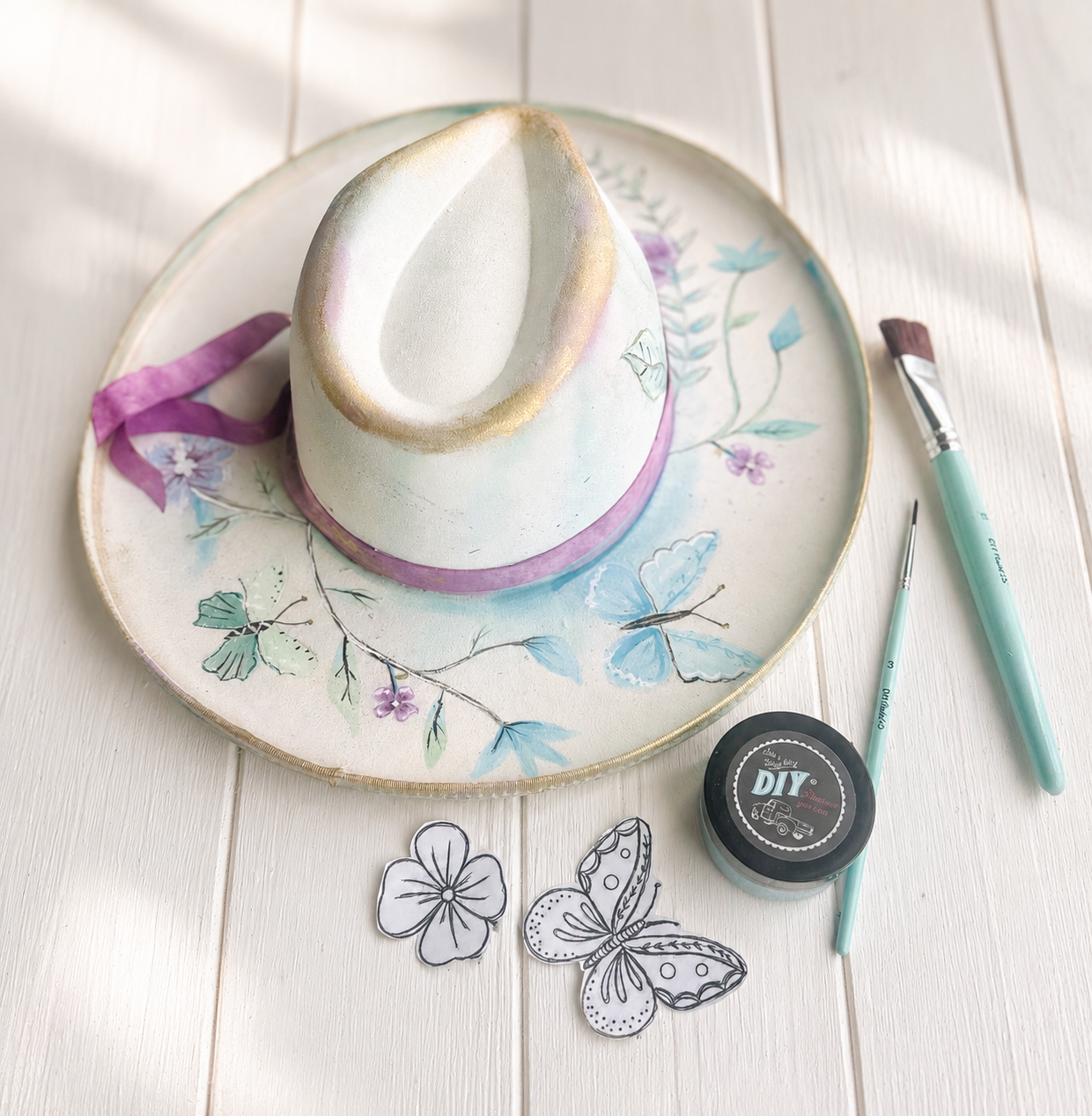 Creative Box- a Monthly RECURRING Subscription "Craft & Paint Class in a Box" (limited edition)
