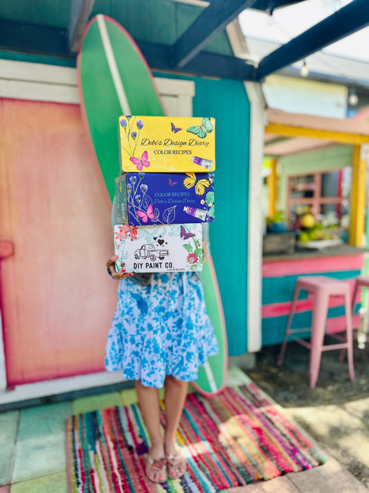 Creative Box- a Monthly RECURRING Subscription "Creative Stencil & Paint Class in a Box" (limited edition)