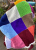 Multi Colored Afghan Blanket