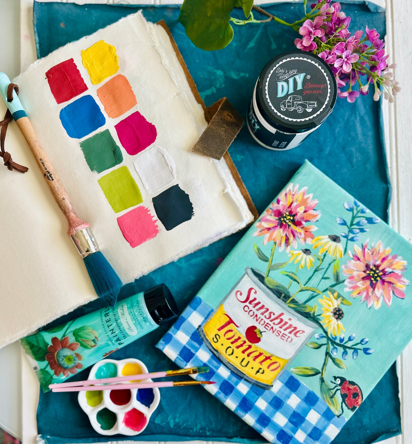 NEW! Paint by Stencil Kits- 6 different styles