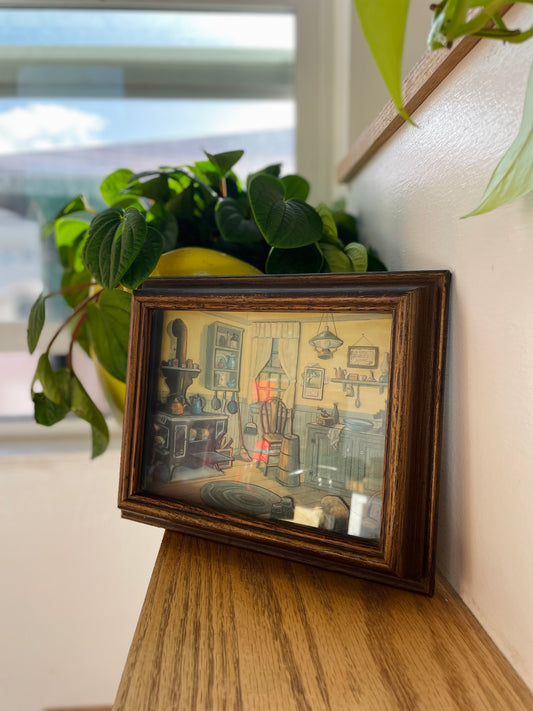 Kitchen Shadow Box Art Frame