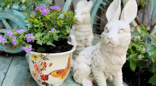 Painted Vintage Bunnies (sold separately)