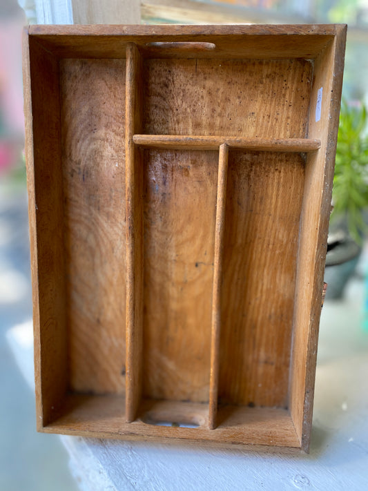 Vintage Silverware Box