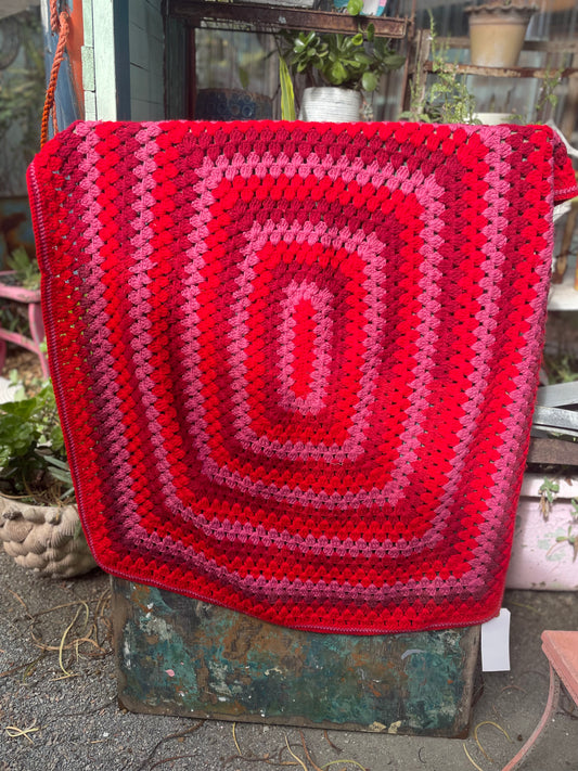 Granny Squared Throw