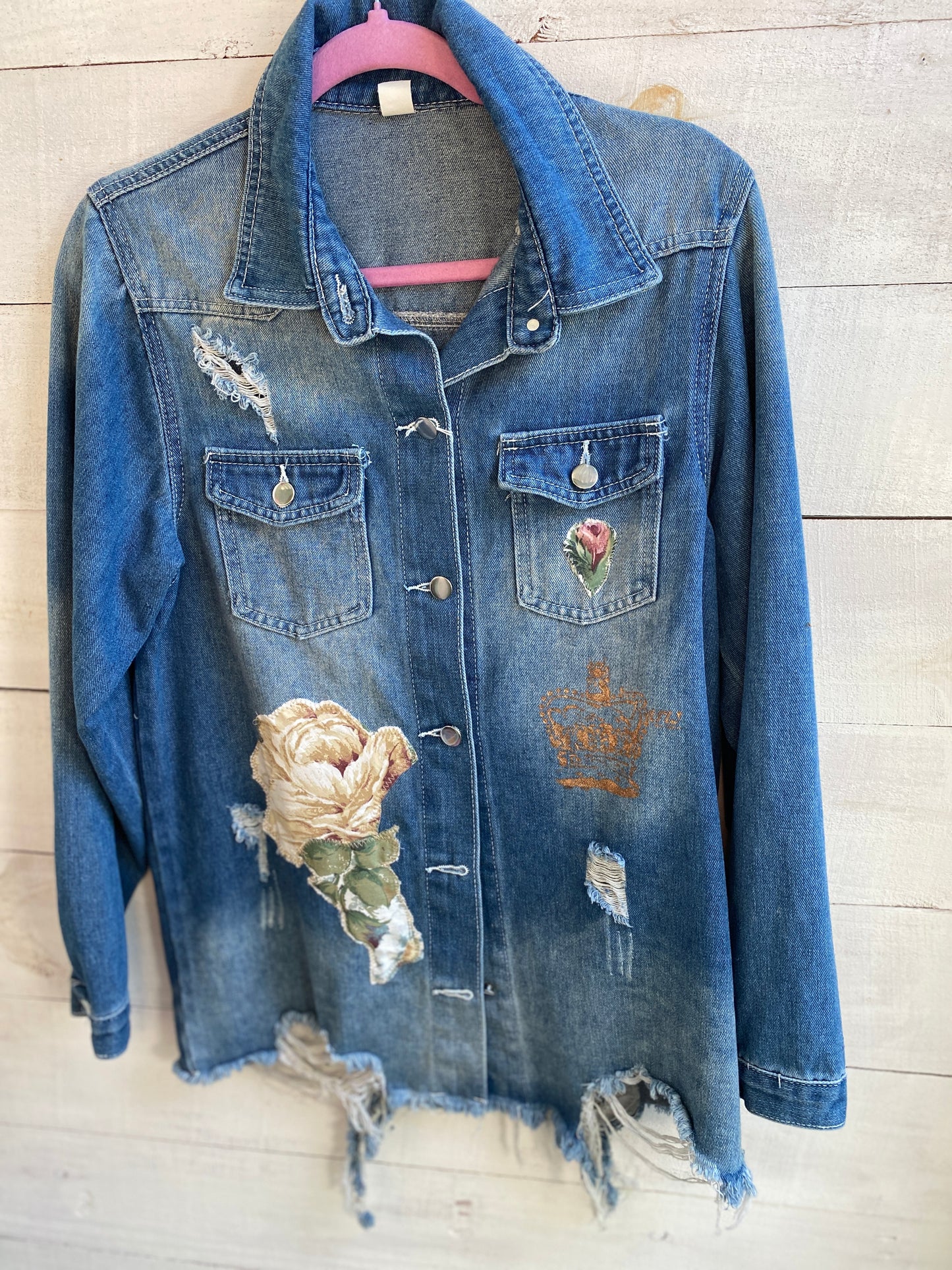 Mid Length Denim Jacket