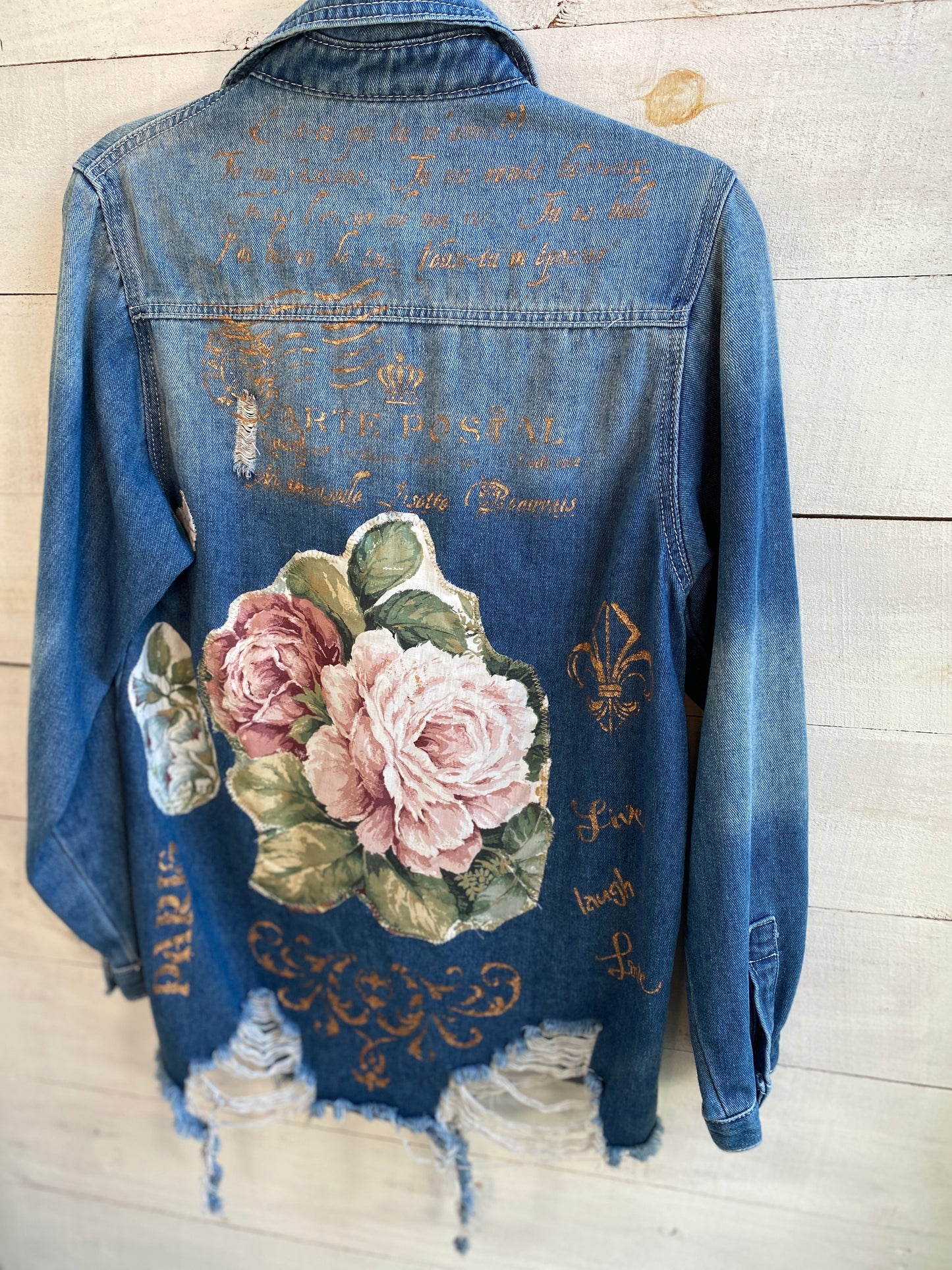 Mid Length Denim Jacket