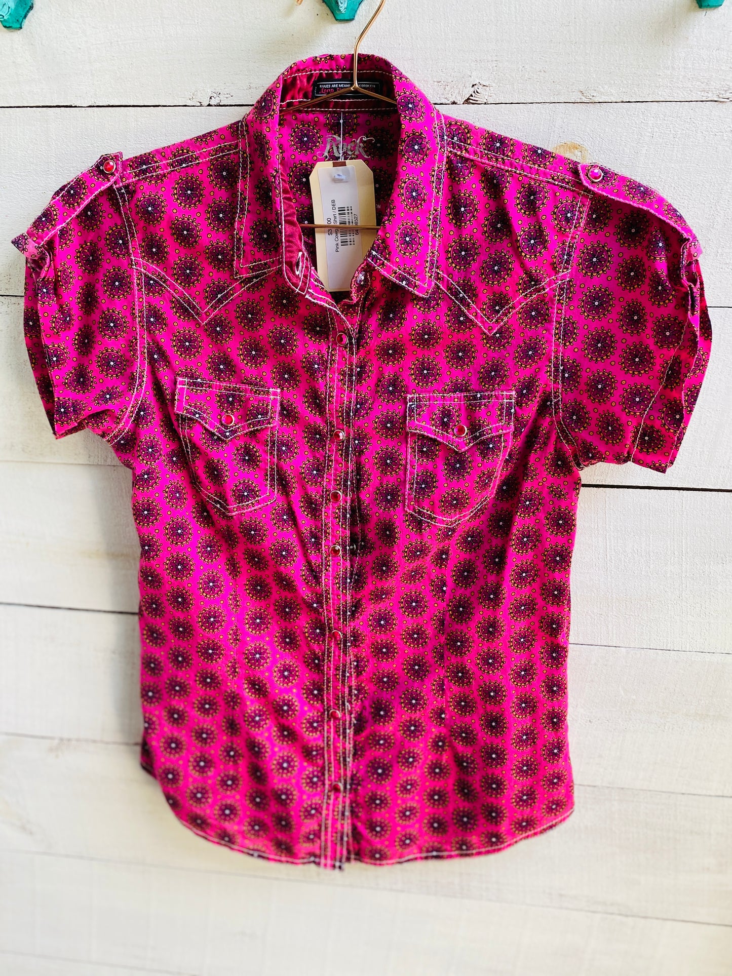 Pink Cowgirl Shirt