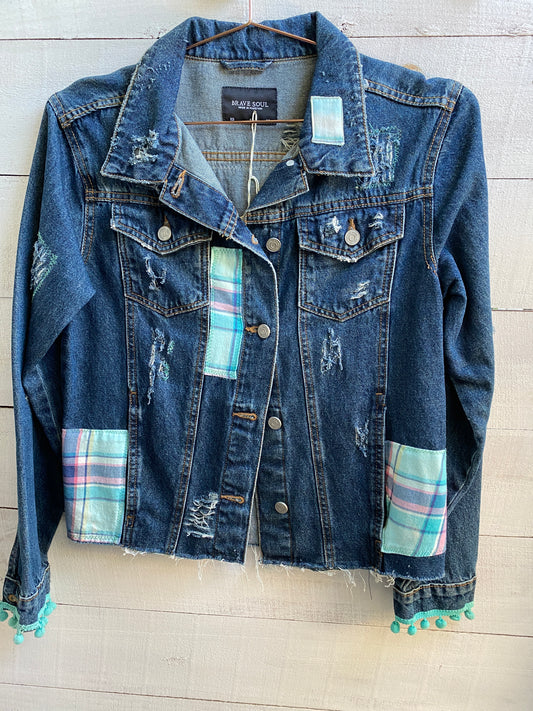 Denim and Flannel Jacket