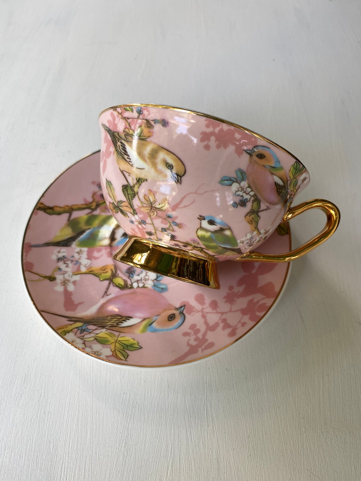 fine china cup and saucer