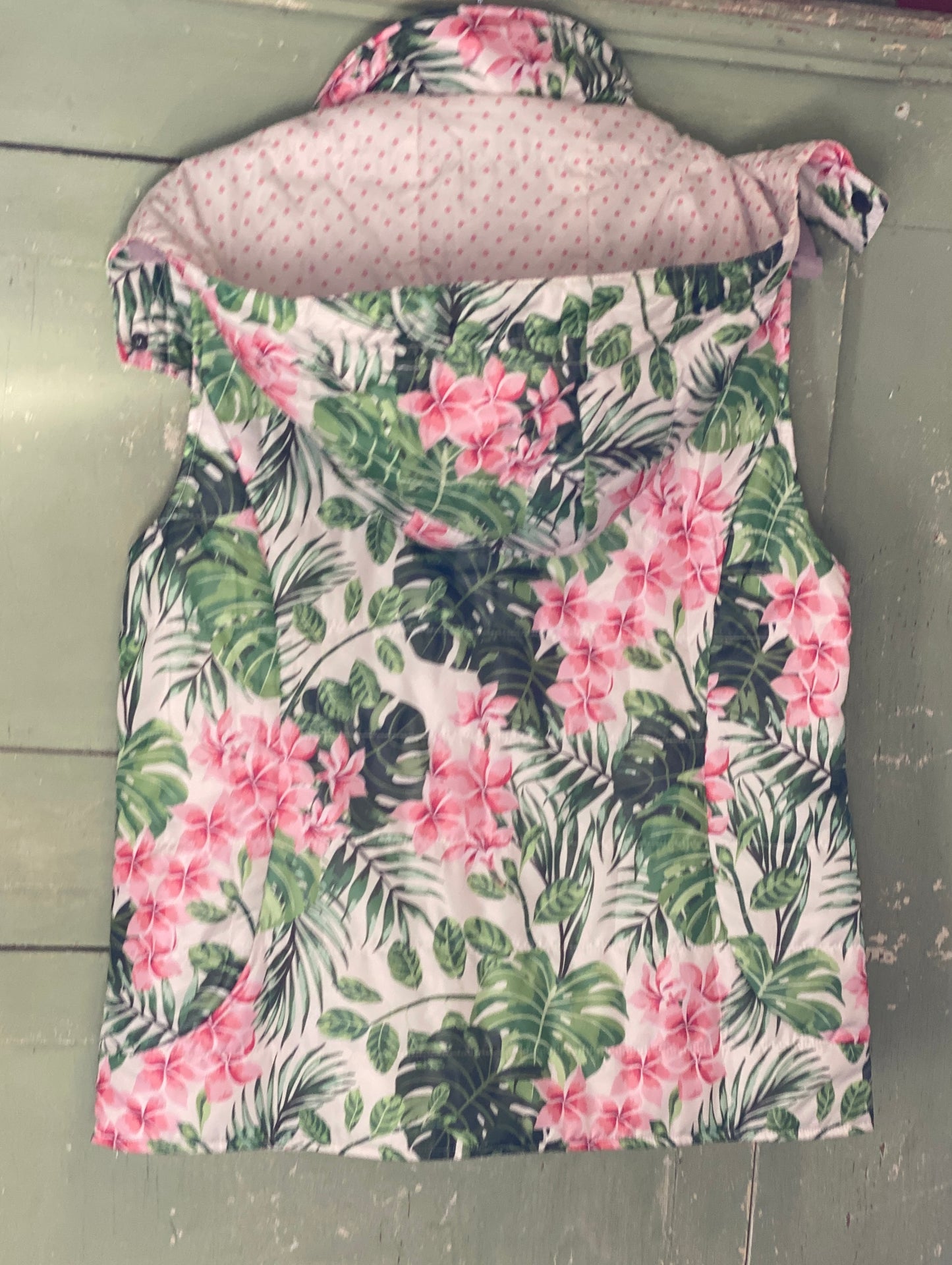 Reversible Floral & Poka A Dot Vest32.00