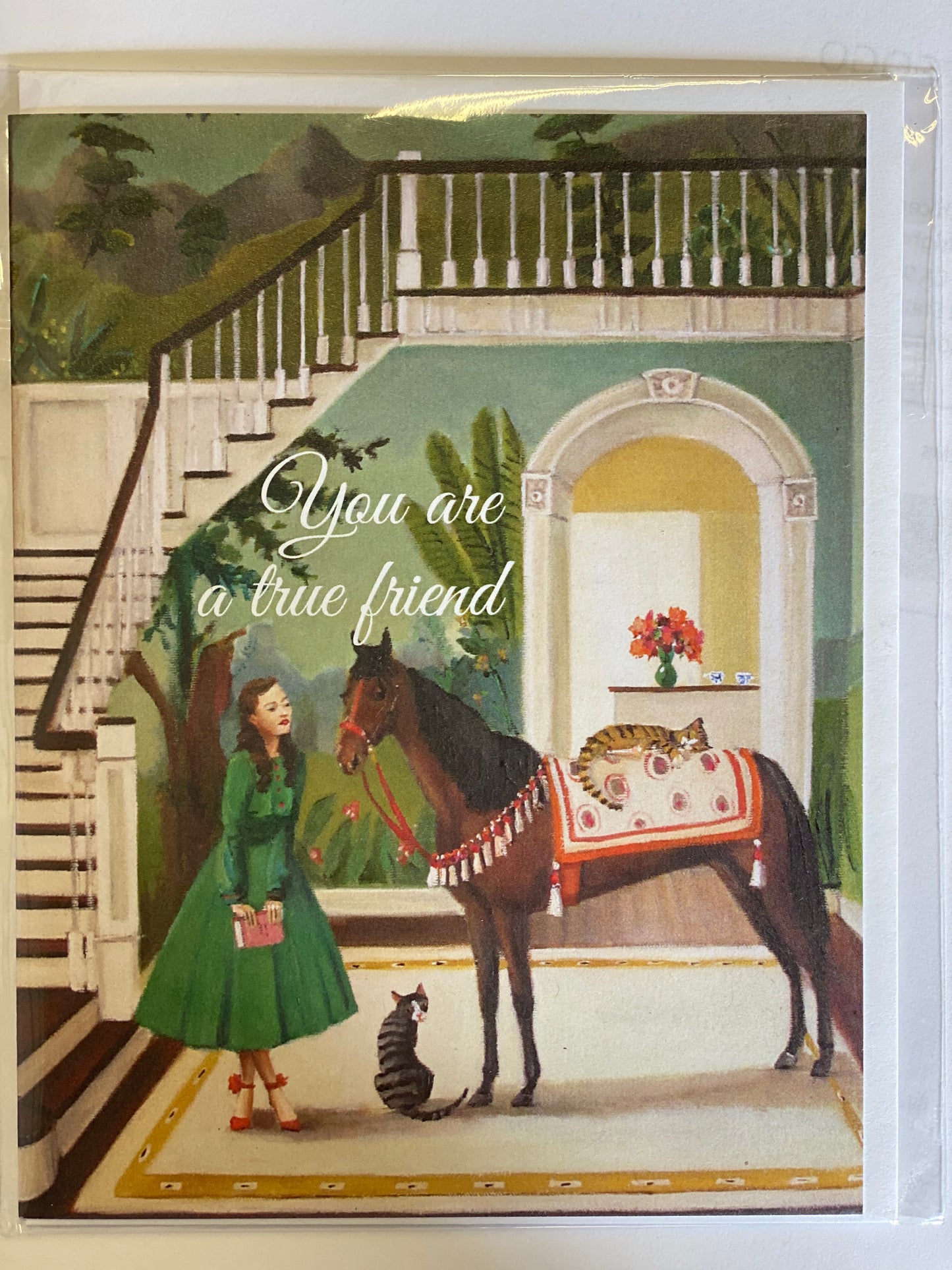 You are a true friend card