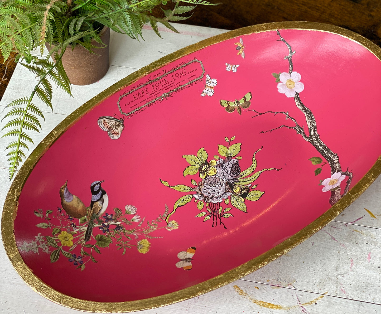 Decorative Wood Tray