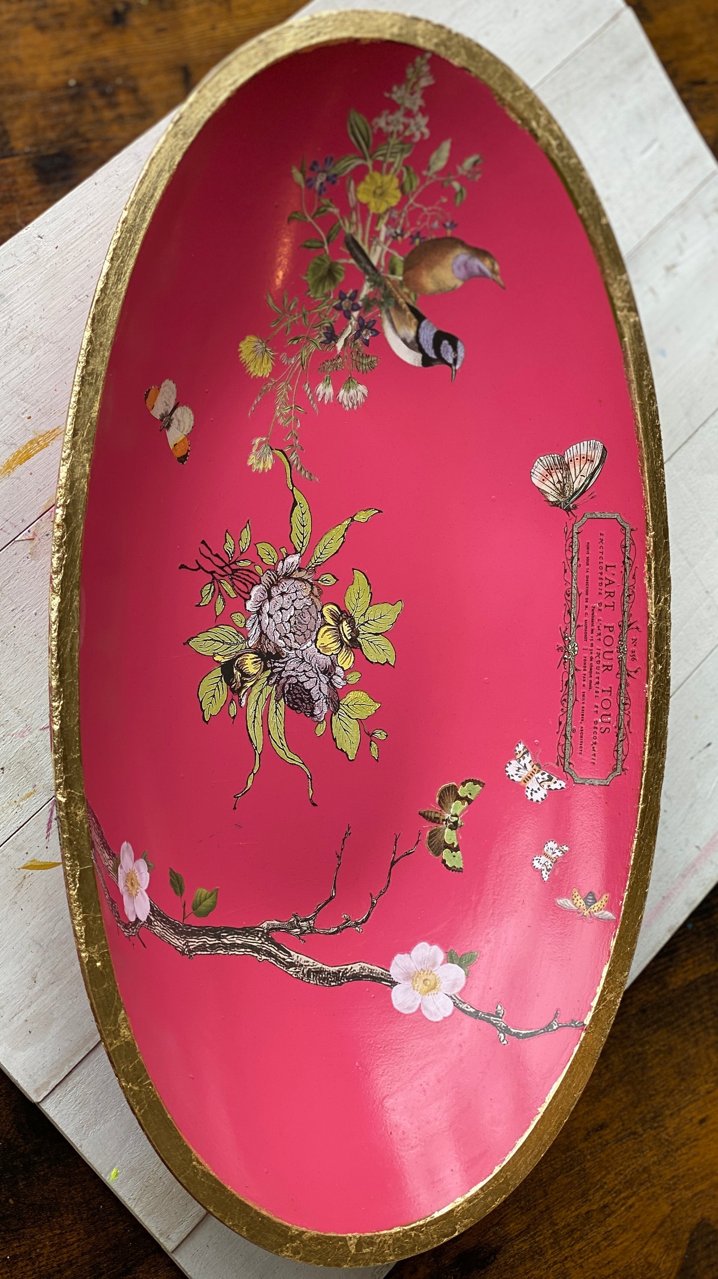 Decorative Wood Tray