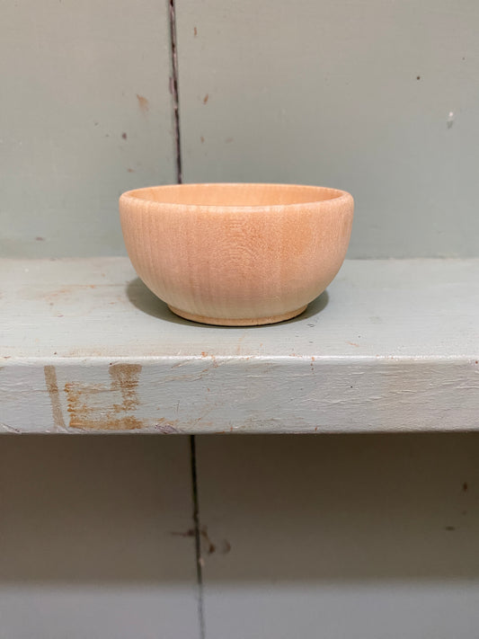 Tiny Wooden Bowl