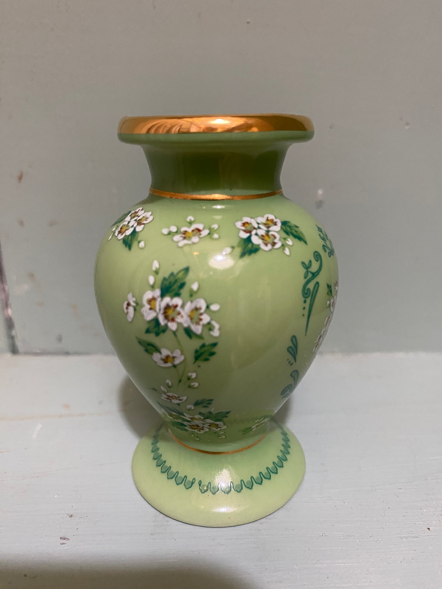 Franklin mint miniature porcelain vases Mini  Vases