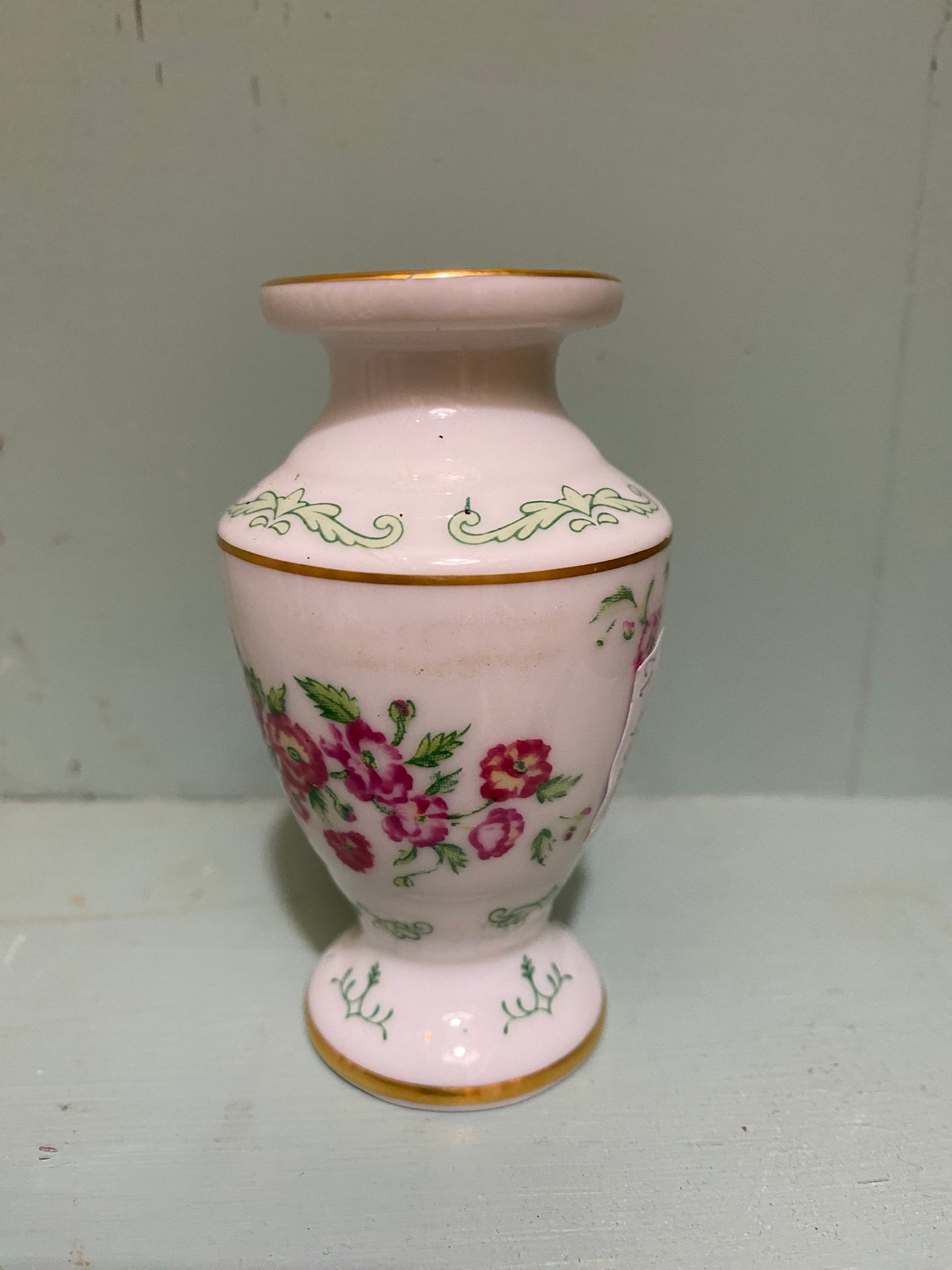 Franklin mint miniature porcelain vases Mini  Vases
