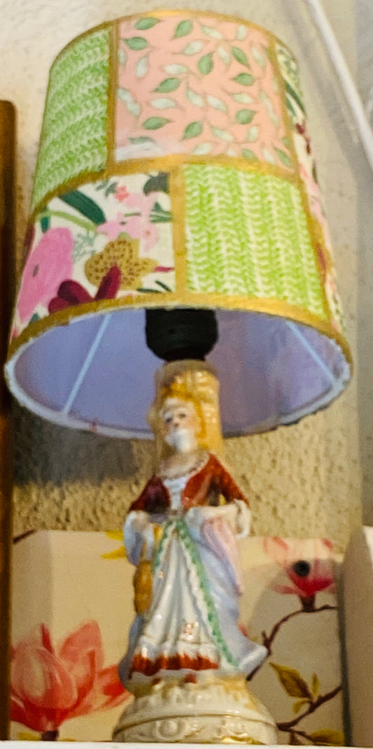 Decoupage Lamp by Debi