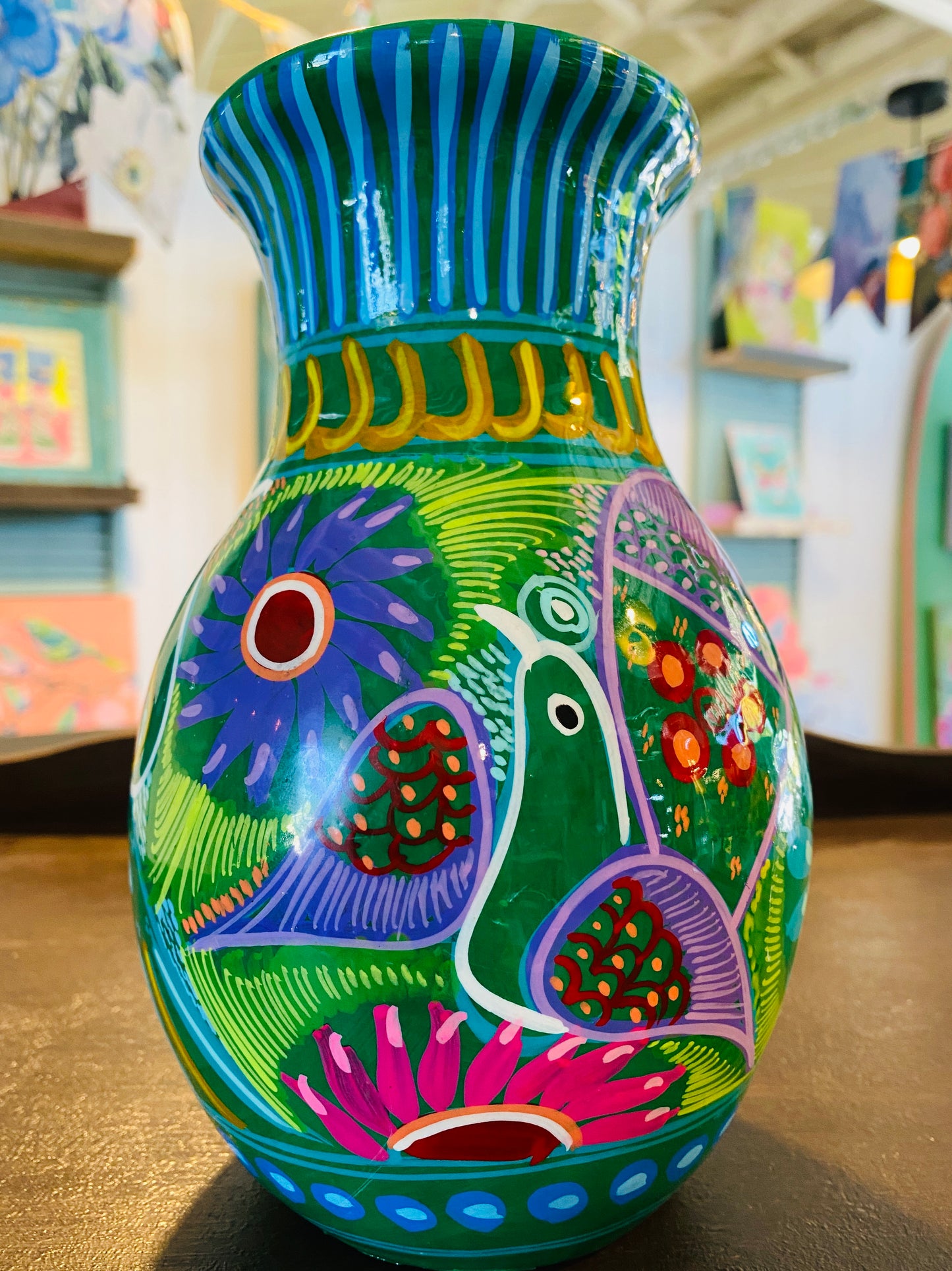 Colorful BoHo Vase
