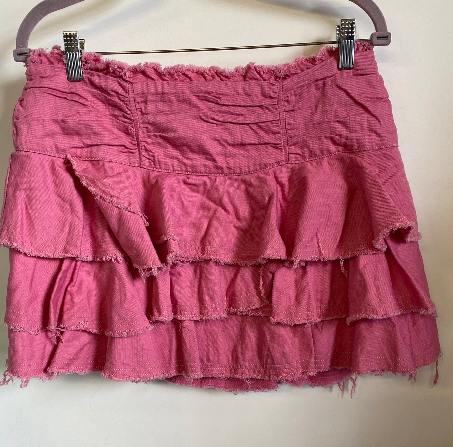 Hot Pink Anthropologie Skirt