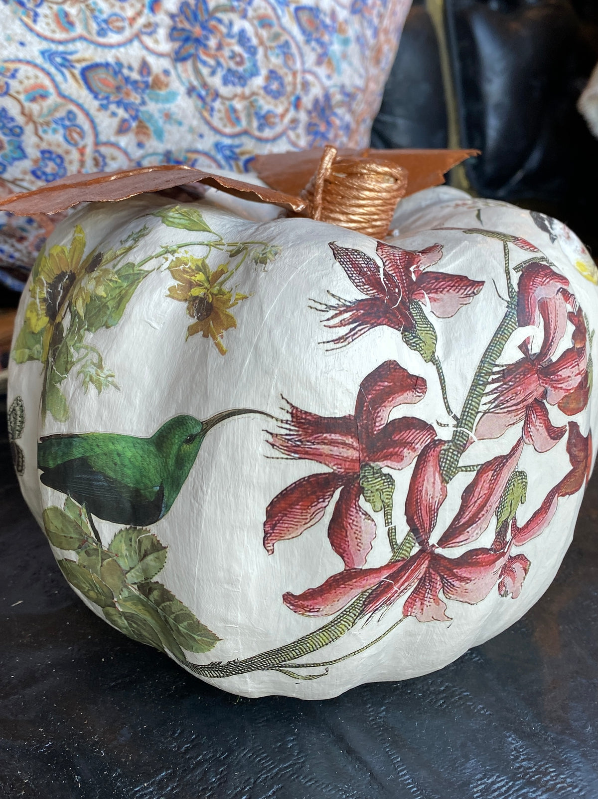 Paper Mache Pumpkins