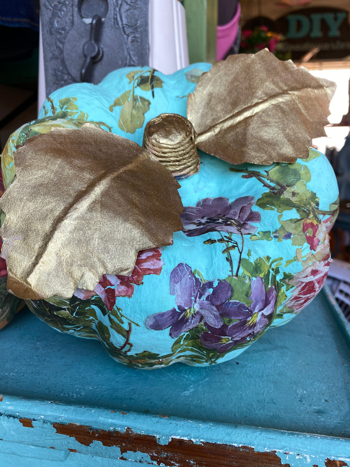 Paper Mache Pumpkins