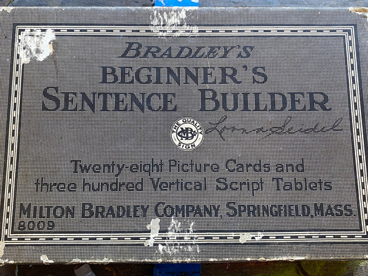 Vintage Flash Card Set