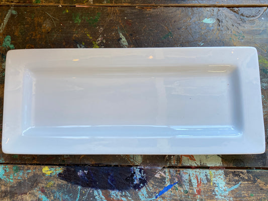 White Glass Dish