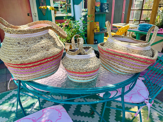 Decorative Baskets Set of Three