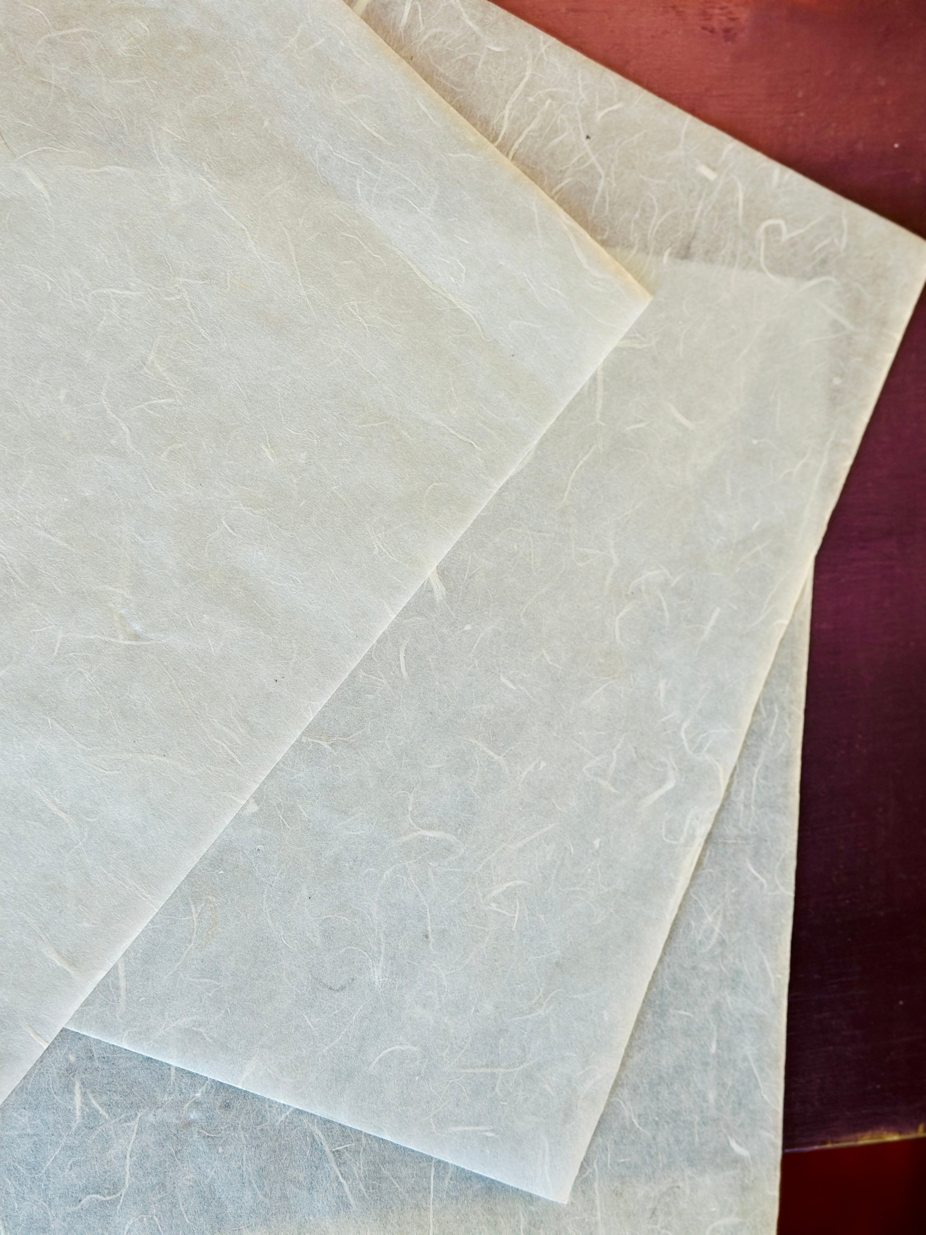 Empty Rice Paper Cachets Blank rice paper for decoupage SET of 3 – DIY À GOGO