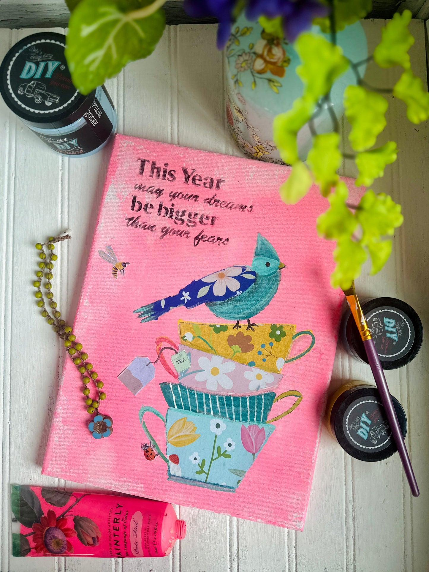 NEW! Paint by Stencil Kits- 6 different styles